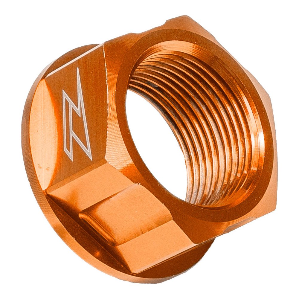 Axle Nut M20x30 P1.5 H13l Orange