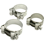 Stainless Exhaust Clamp 40mm 43mm