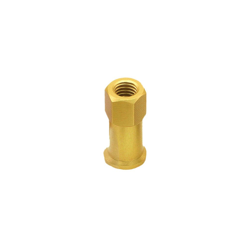 Rim Lock Nuts Gold 2/Pk