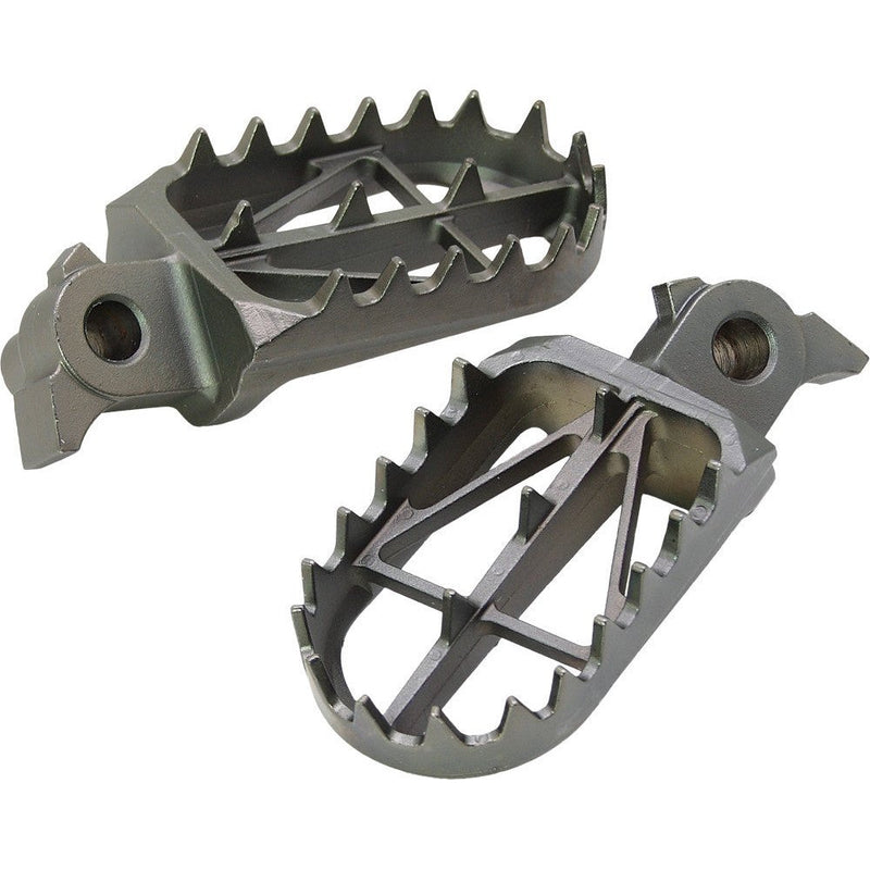 Wide Footpegs Black Chrome