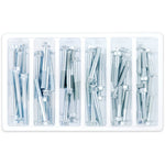 M6 8mm Hex Flange Bolt Assortment 60 Piece Kit