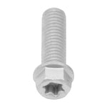 Euro Torx Flange Bolt 8x.1.25x25mm 10/Pk