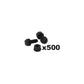License Plate Bolts 500/Pk W/Nuts