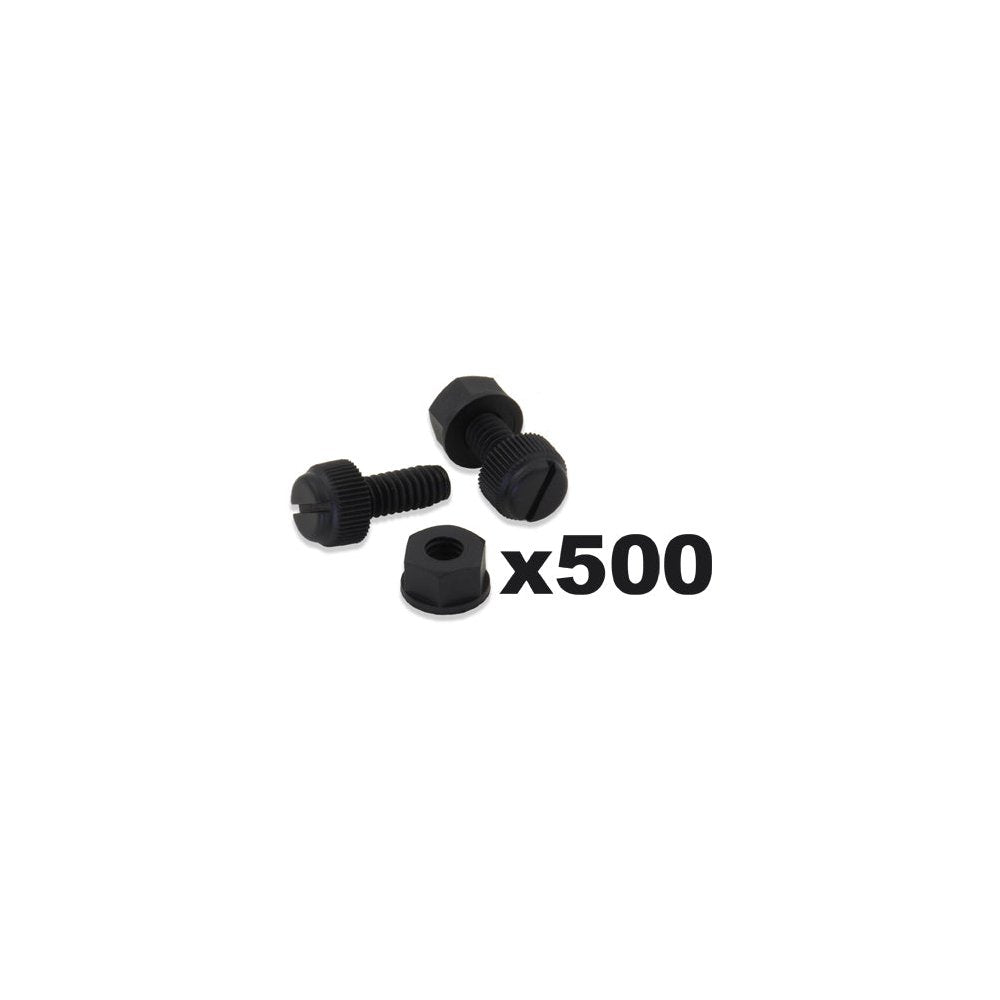License Plate Bolts 500/Pk W/Nuts
