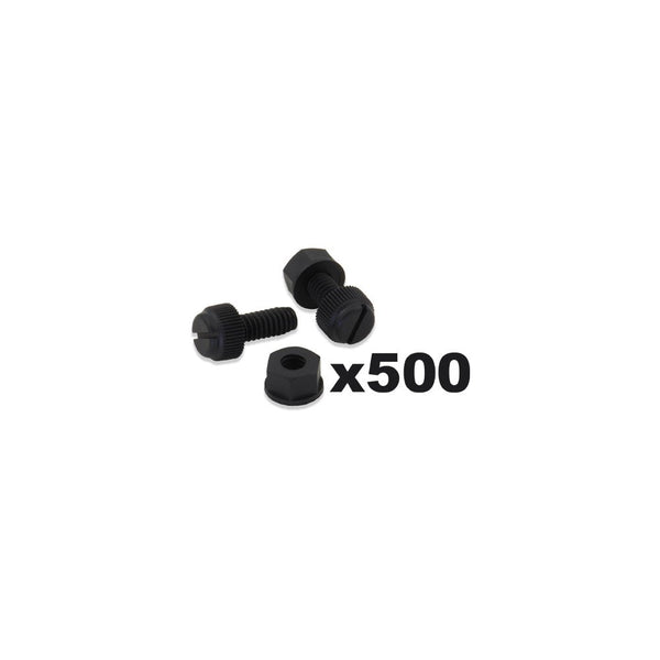 License Plate Bolts 500/Pk W/Nuts