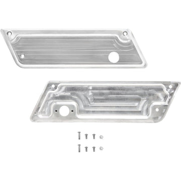 Billet Bag Latch Covers Raw 99 13 Flt/Flht/Flhr/Fltr/Flhx