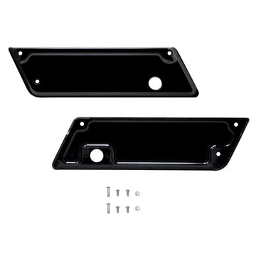 Billet Bag Latch Covers Black 99 13 Flt/Flht/Flhr/Fltr/Flhx