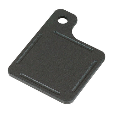 Side Mount Inspection Plate Ball Milled Black