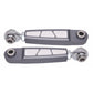 Front Sway Bar Links Adjustable Grey Pol