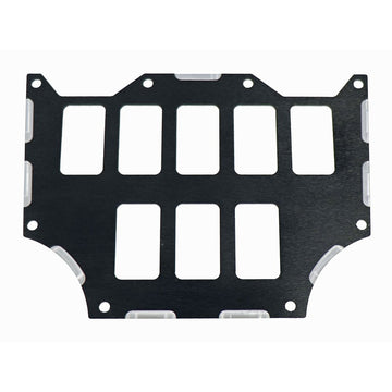 Switch Panel Center 8 Position Black Hon