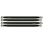 Radius Rods Extreme Pol Rzr Solid Black