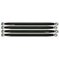 Radius Rods Extreme Pol Rzr Solid Black