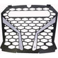 Front Grill Silver Pol Rzr S With Out 10" Light