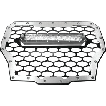 Mq Grill Bk/Sv W/Lght Pol Trbo