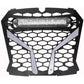 Front Grill Silver Pol Rzr S With 10" Light