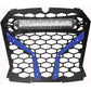 Front Grill Blue Pol Rzr S With 10" Light