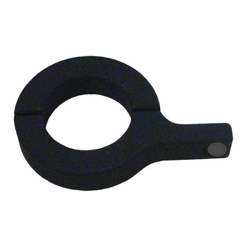 Flag Mount Horizontal Black 1.75"