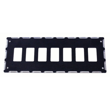 Dash 7 Switch Plate (Black)