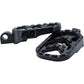 Savage Series Footpegs Black M8 Softail