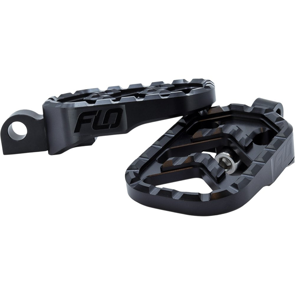Savage Series Footpegs Black M8 Softail