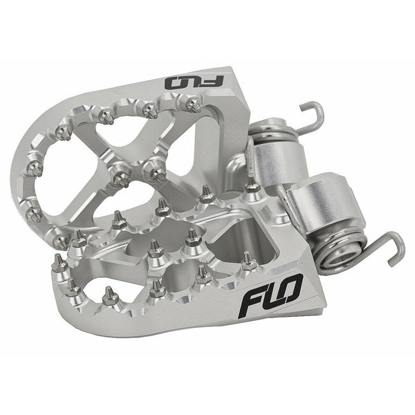 Flo Footpeg Low Silver 12mm Down Hus/Ktm/Gas