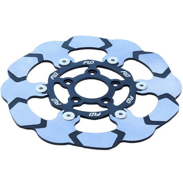 M/D Floating Rotor 11.8 Front Silver