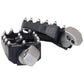 Moto Style Passenger Pegs Black M8 Softail