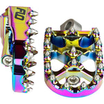 Moto Style Footpeg Set Jet Fuel 2"X3.125"