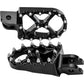 Moto Style Footpeg Set Black 2"X3.125"