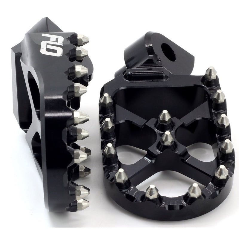 Pro Series Foot Pegs Black Cobra