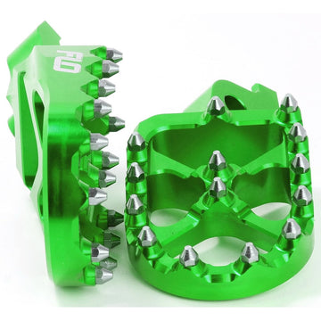 Pro Series Foot Pegs Green