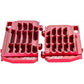 High Flow Radiator Braces Red