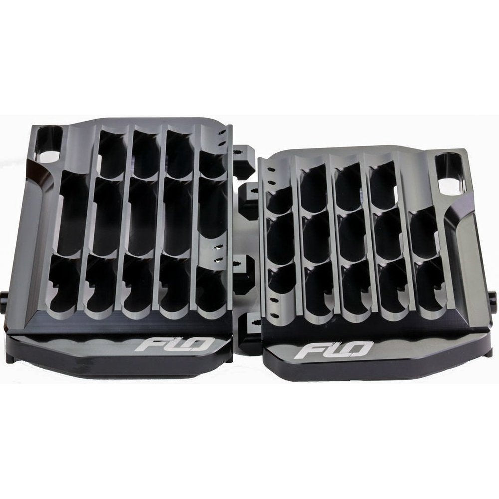 High Flow Radiator Braces Black
