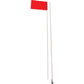 Safety Flag 6ft Ea. 2pc  12"X18" Flag