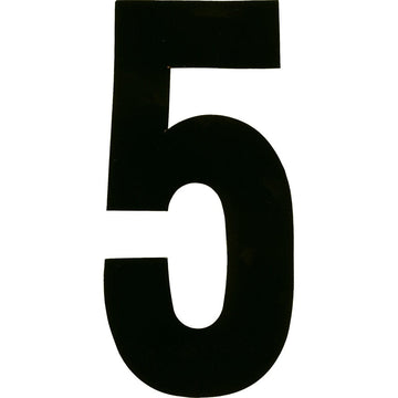 #5 7" Black Extreme Digits 3/Pk