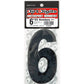 #6 6" Black Super X Digits 3/Pk