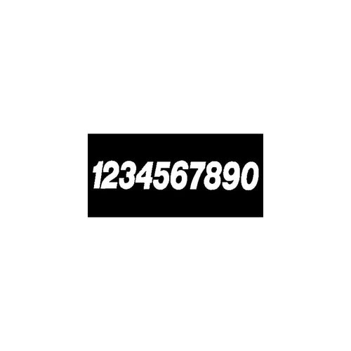 #0 4" White Pro Digits 3/Pk