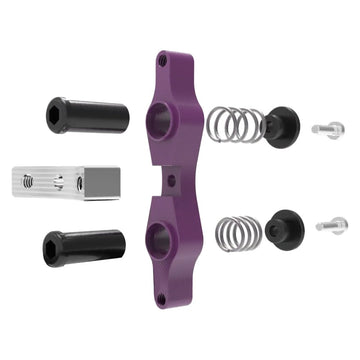 Tamer Double Button X Wing Purple