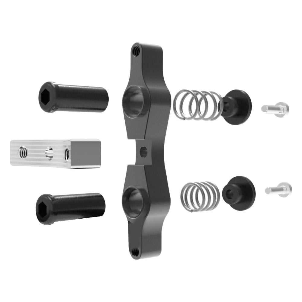 Tamer Double Button X Wing Black