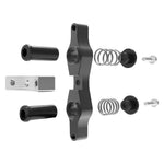 Tamer Double Button X Wing Black