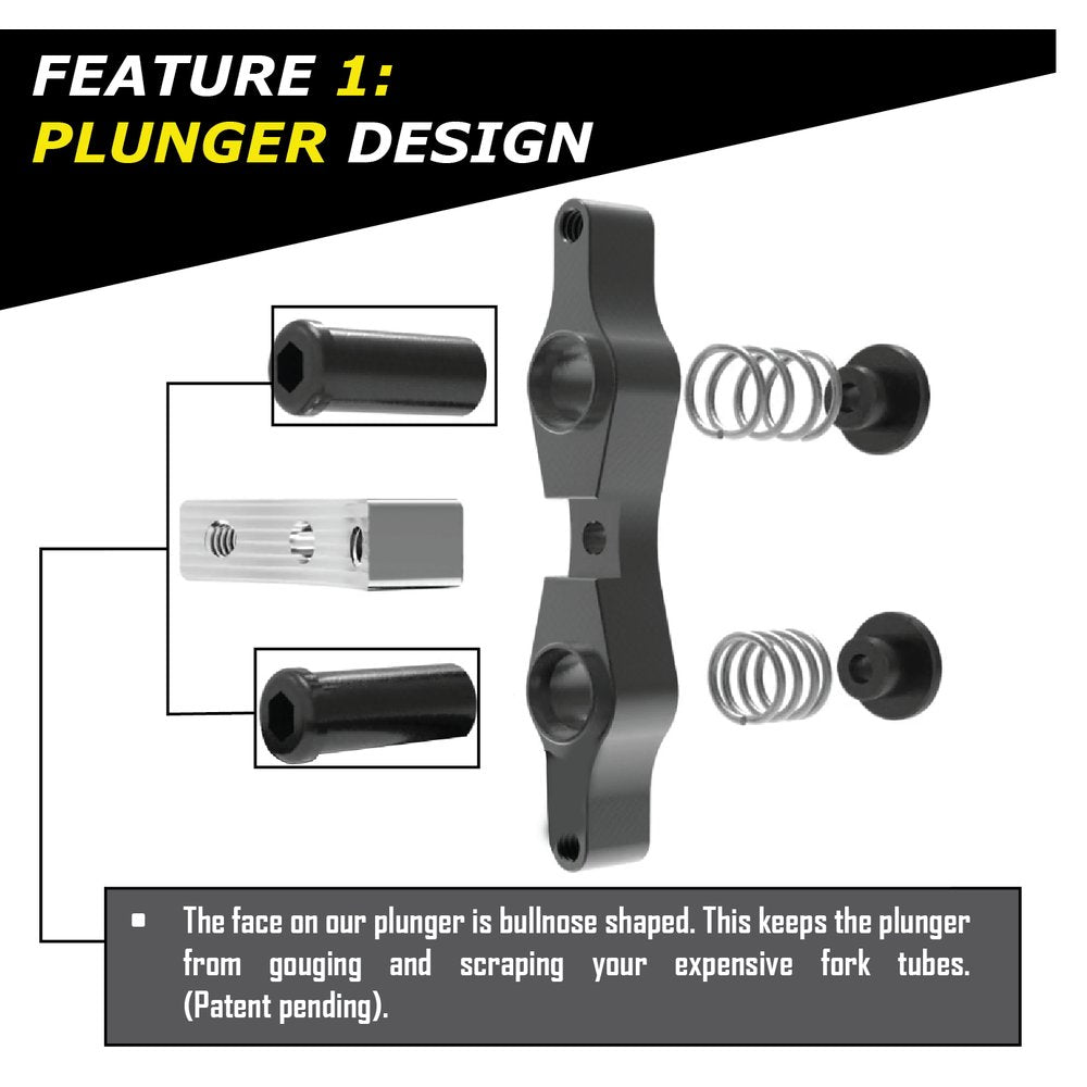 Tamer Double Button X Wing Black