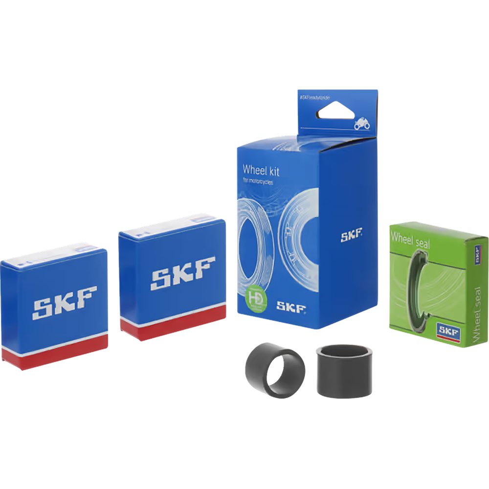 SKF Wheel Bearings with Spacers/Seals Kit - Rear - Gas Gas/Husqvarna/KTM VKWB-R-25-HD-H
