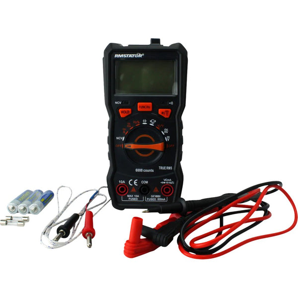 RM STATOR Digital Multimeter - DC/AC Voltage/Resistance/Diode/Transistor/Continuity Test RMS200-106165