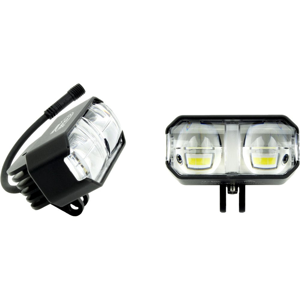 Aux Driving Lights Kit 1.25" Bar Mnt. White/Amber Pr