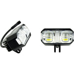 Aux Driving Lights Kit 1.25" Bar Mnt. White/Amber Pr