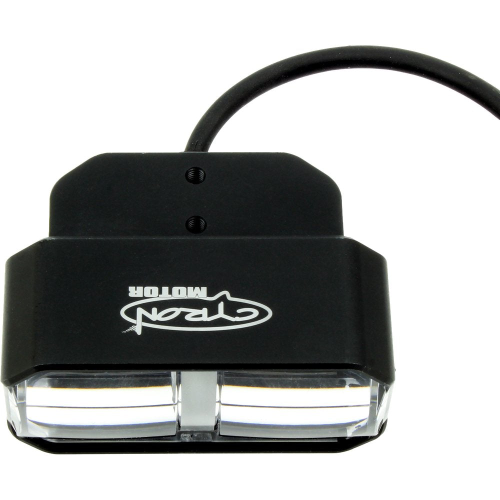 Aux Driving Lights Kit 1.25" Bar Mnt. White Pr.