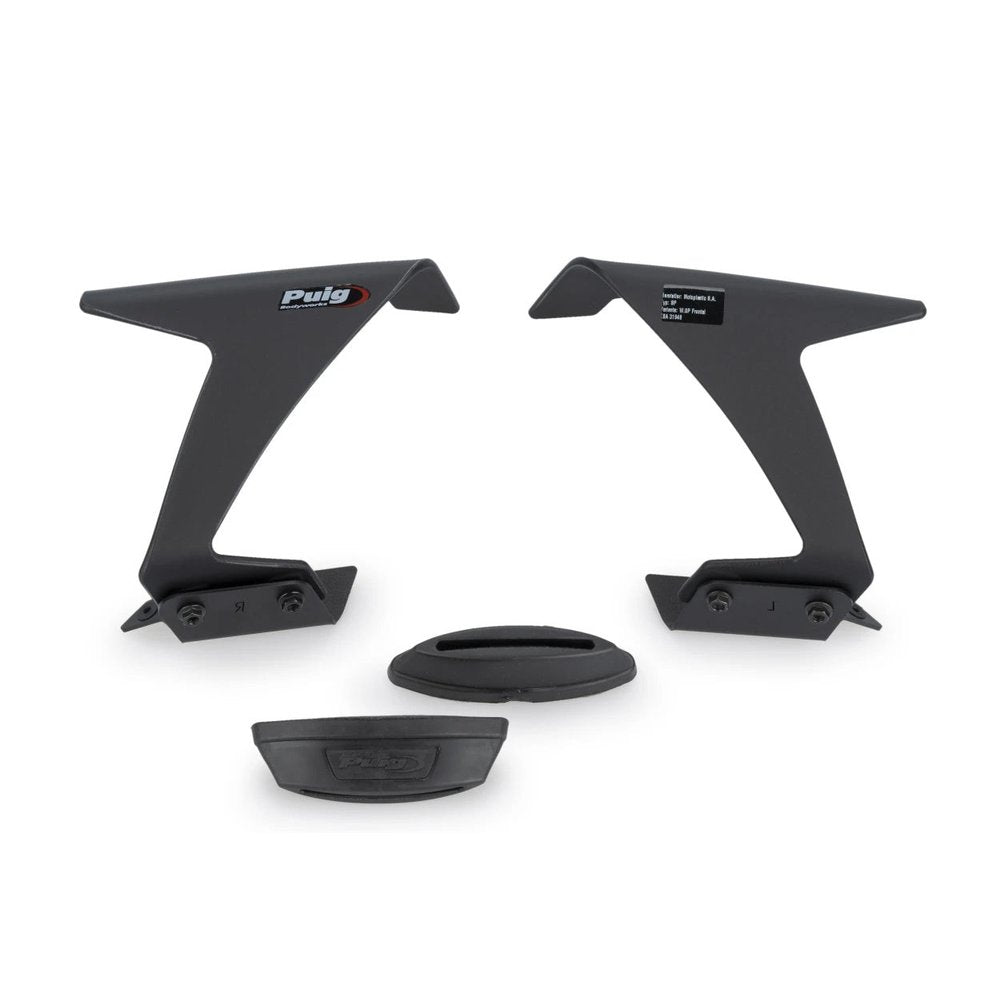 Race Side Spoilers Matte Black Bmw