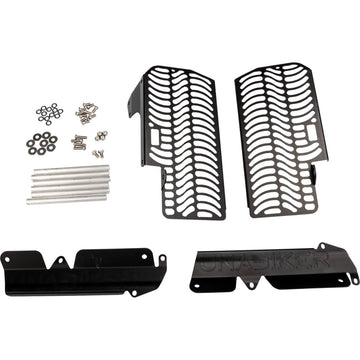 Radiator Guard Yamaha Black