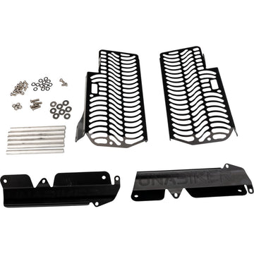Radiator Guards Yamaha Yz250f Black