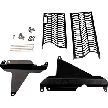 Radiator Guards Kaw Kx450 Black